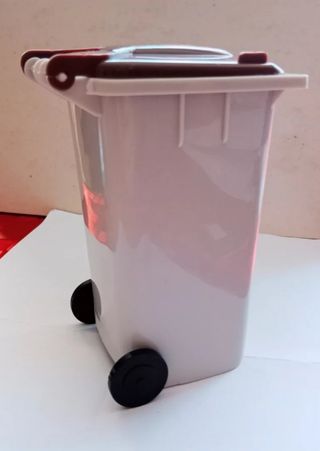 Mini contenedor ♻️ reciclaje portalápices