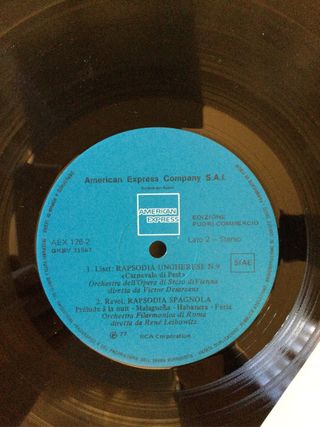 Raro Cofanetto 2 vinili musica classica “Paesaggi