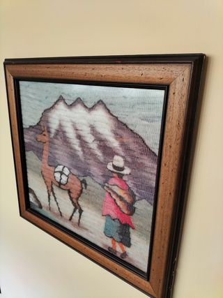 Conjunto 4 cuadros artesanos