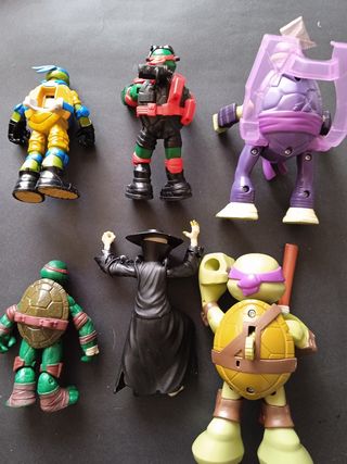 Lote tortugas ninja.