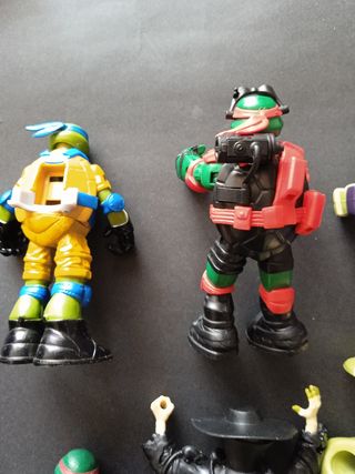 Lote tortugas ninja.