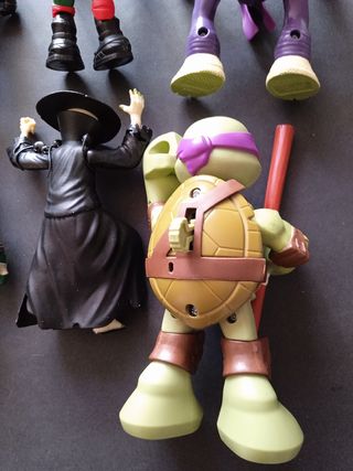 Lote tortugas ninja.