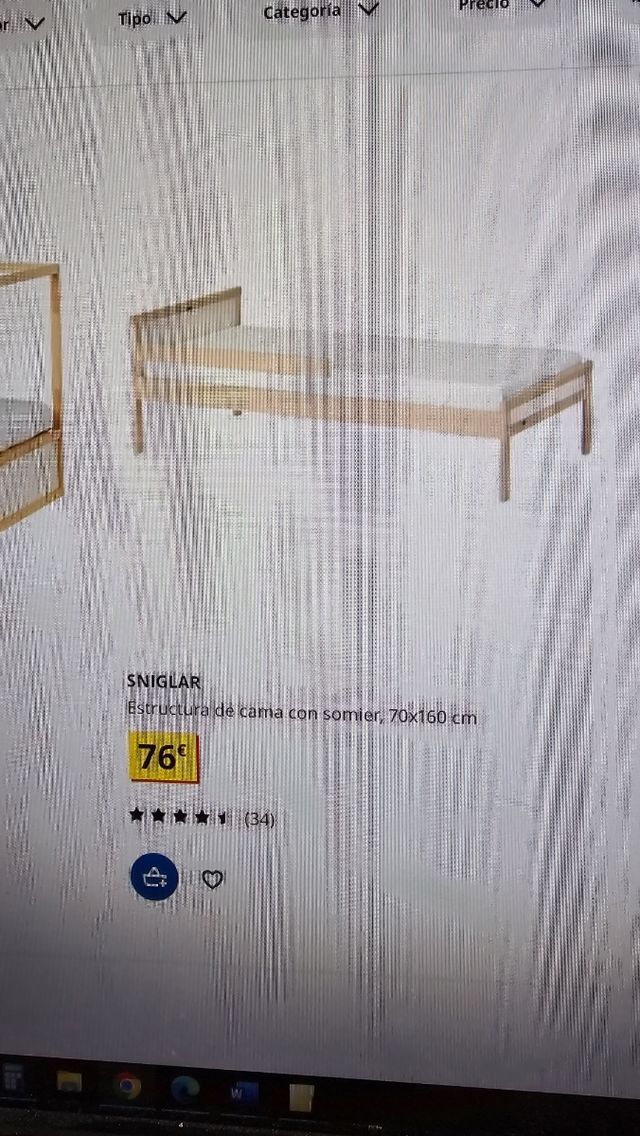 Cama infantil SNIGLAR