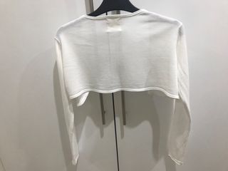 Chaqueta blanca Zara