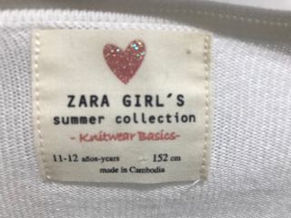 Chaqueta blanca Zara
