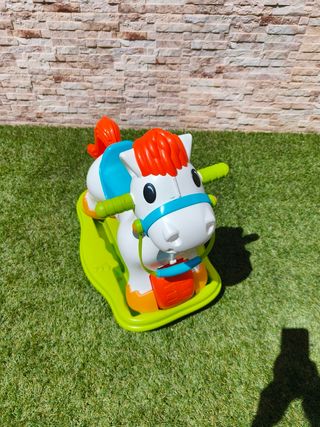 Pony balancín y correpasillos, Feber