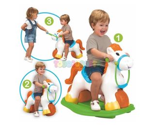 Pony balancín y correpasillos, Feber