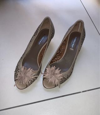 Scarpe estive in pelle e cuoio vero
