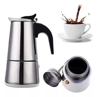 Cafetera 6 tazas Acero inoxidable