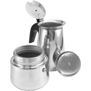 Cafetera 6 tazas Acero inoxidable