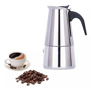 Cafetera 6 tazas Acero inoxidable
