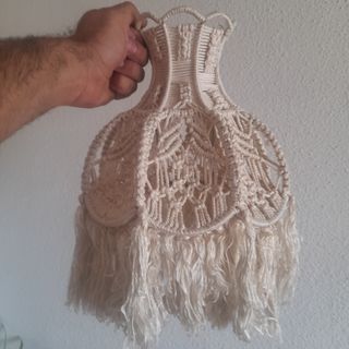 Tulipa de macrame 