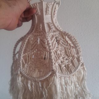 Tulipa de macrame 