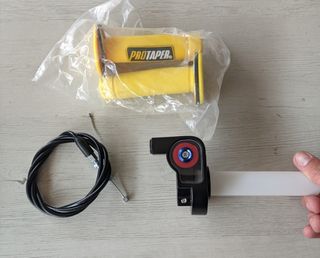 Kit acelerador puño recorrido corto moto marchas