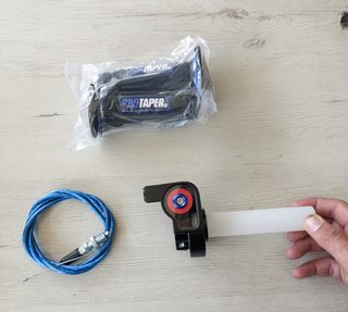 Kit acelerador puño recorrido corto moto marchas