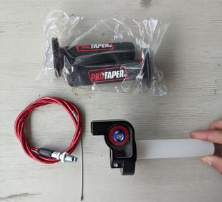 Kit acelerador puño recorrido corto moto marchas