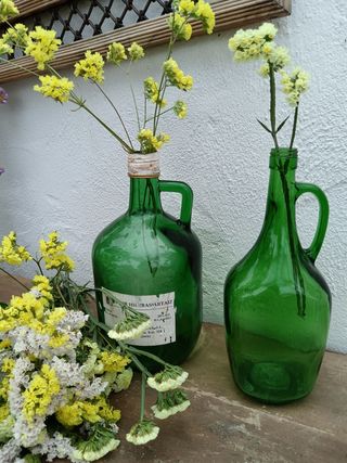 JUEGO DE 2 BOTELLAS VINTAGE