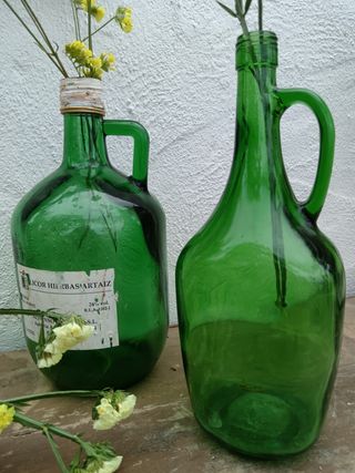 JUEGO DE 2 BOTELLAS VINTAGE