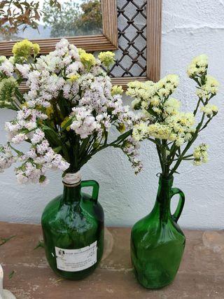 JUEGO DE 2 BOTELLAS VINTAGE