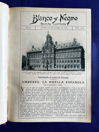 REVISTA “BLANCO Y NEGRO” (1925, agosto-octubre)