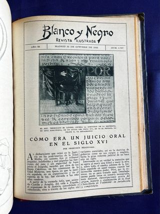 REVISTA “BLANCO Y NEGRO” (1925, agosto-octubre)