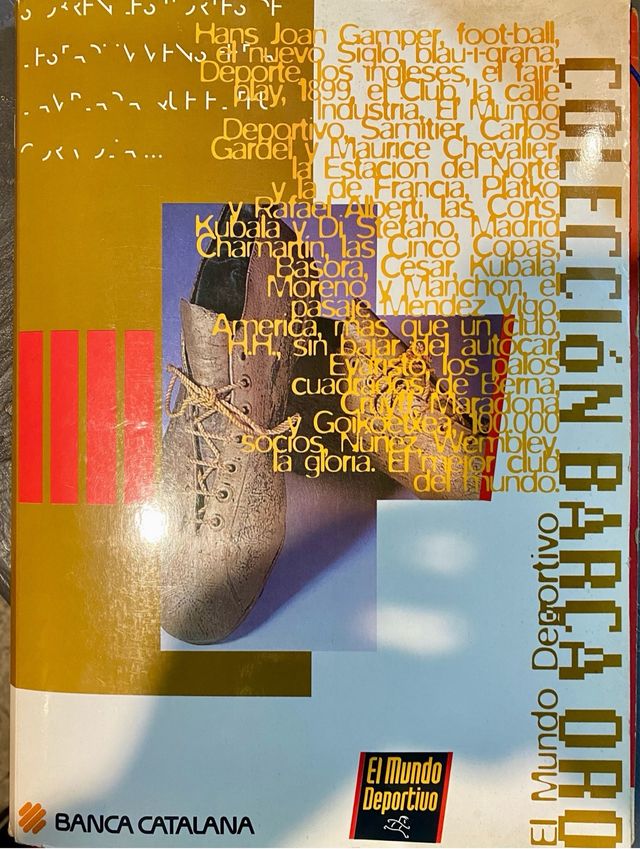 Colección vintage Barça Oro