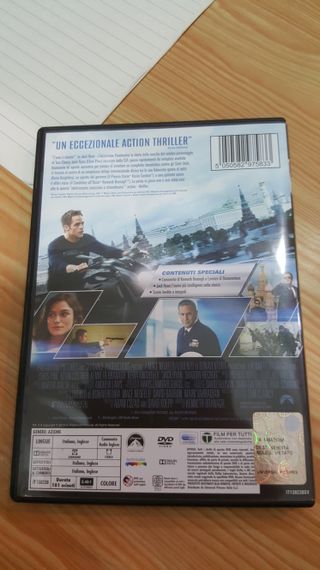 JACK RYAN - TUTTI I FILM DELLA SAGA IN DVD