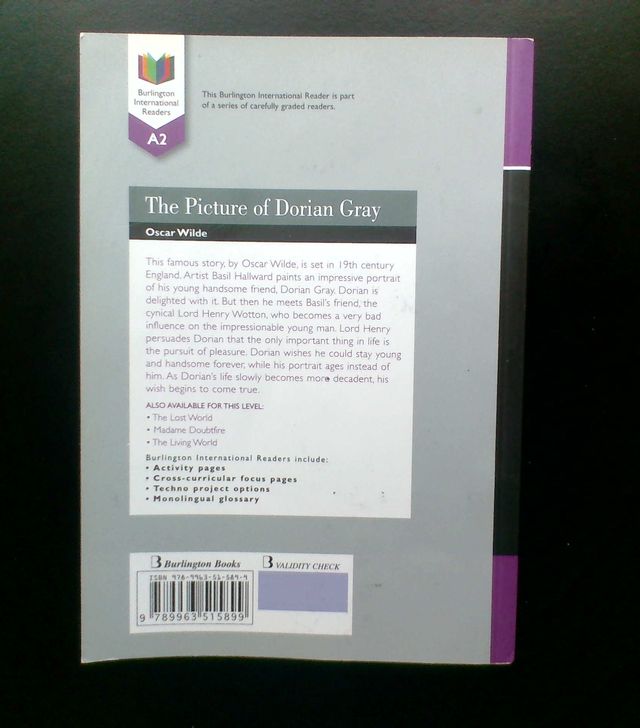 LIBRO The Picture Of Dorian Gray