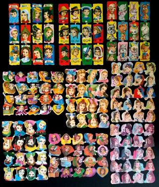 Lámina cromos TROQUELADOS Fher