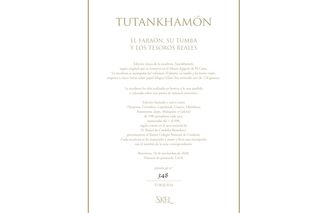 ESCULTURA-MÁSCARA BRONCE Tutankhamón