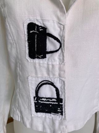 Blazer Mujer “Made in Italy” – Lino - Color Crudo