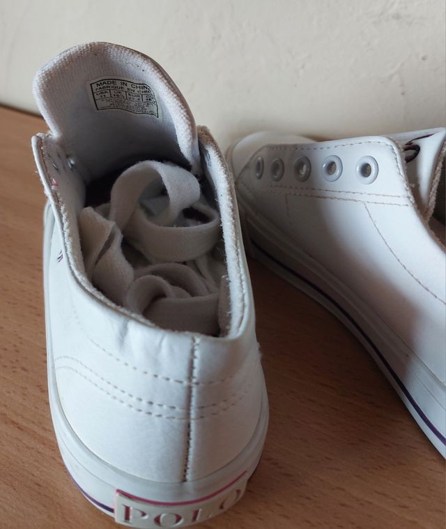 ZAPATILLAS BLANCAS Talla 27.5