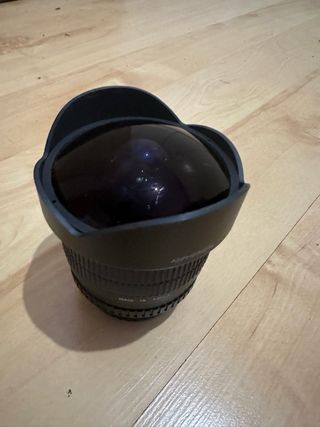 Objetivo samyang 8mm
