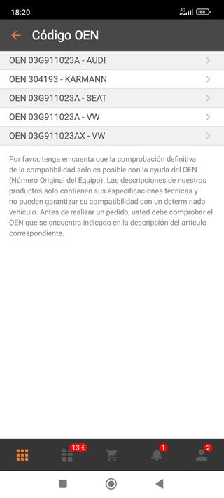 Motor arranque audi a4 a6/Seat exeo