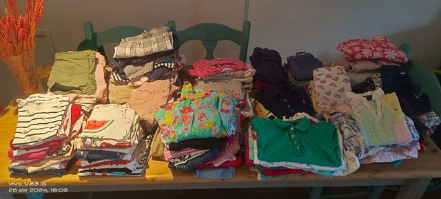Lote ropa niña de 0 a 5 años