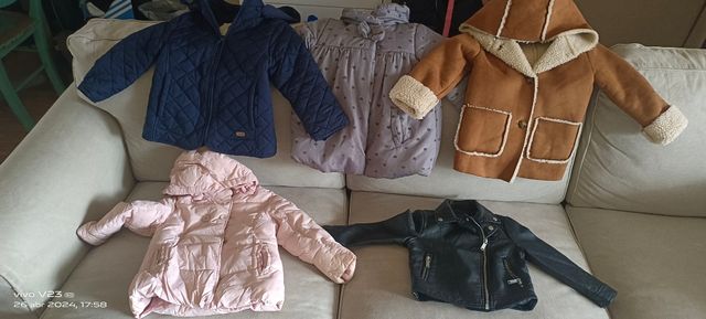 Lote ropa niña de 0 a 5 años