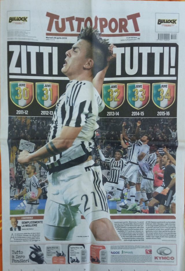 Tuttosport quotidiano Juventus 