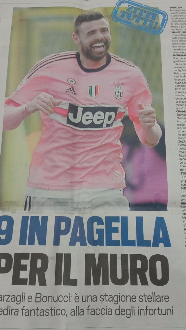 Tuttosport quotidiano Juventus 