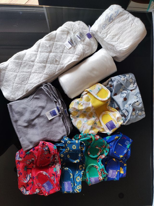 Pannolini lavabili con inserti come nuovi