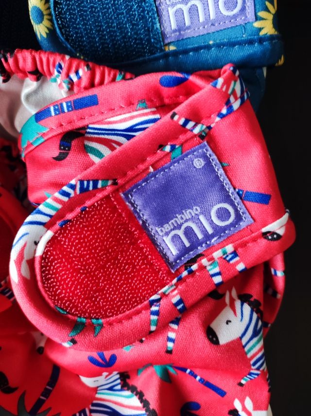 Pannolini lavabili con inserti come nuovi