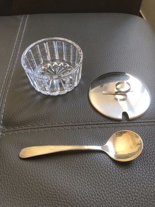 Contenitore  in cristallo Vintage