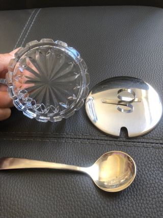 Contenitore  in cristallo Vintage