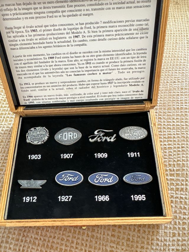 Pin coleccion de broches de ford