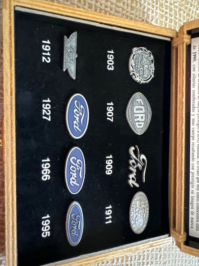Pin coleccion de broches de ford