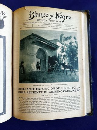 REVISTA “BLANCO Y NEGRO” (1927, marzo-junio)