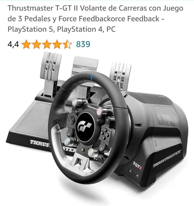 THRUSTMASTER T-GT II VOLANTE 