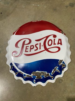 Chapa Pepsi Cola años 60