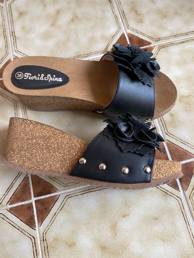 Ciabatte a plateu n36 nuovossime