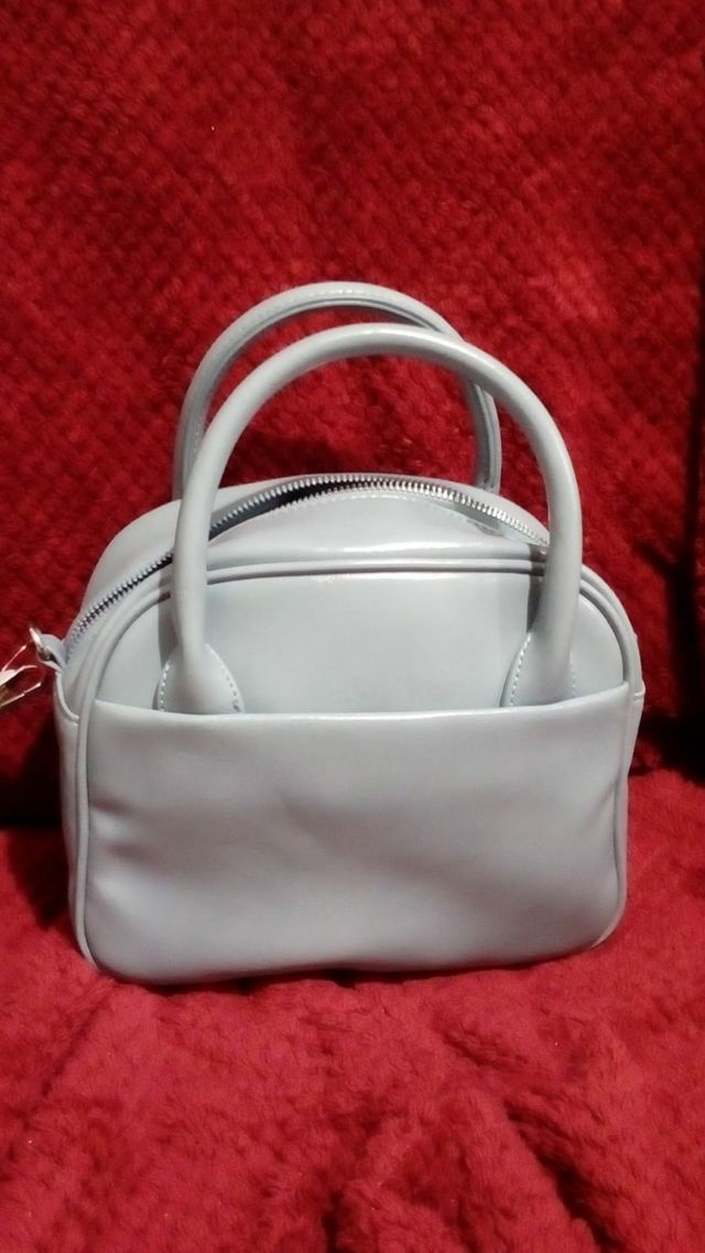 Bolso nuevo mini tote azul bebé