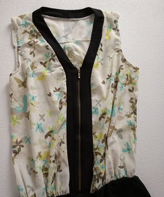 Mono pantalón corto mujer.